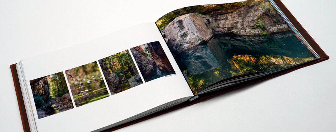 Squencing photos in a book