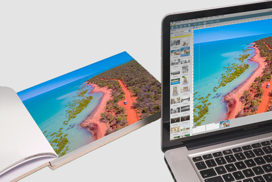 Momento makes software that's super easy to design your own photo book